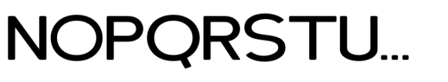 Elghita  Sans Expanded Medium Font UPPERCASE