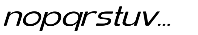 Elghita  Sans Slant Expanded Variable Font LOWERCASE