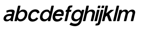 Elghita  Sans Slant Semi Bold FONT