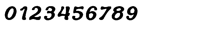 Eliavony Italic Font OTHER CHARS