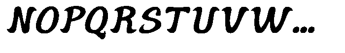 Eliavony Italic Font UPPERCASE