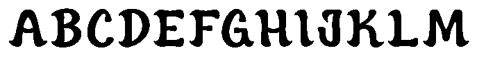 Eliavony Regular Font UPPERCASE