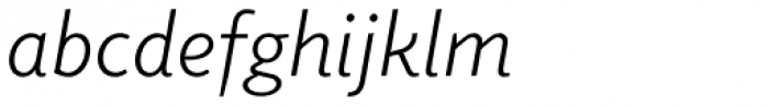 Elido Book Italic Font LOWERCASE