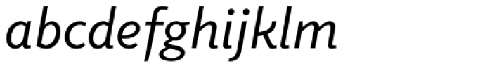 Elido Italic Font LOWERCASE