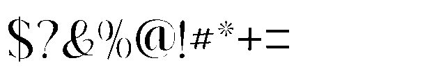 Elighina Solide  Italic Regular Font OTHER CHARS