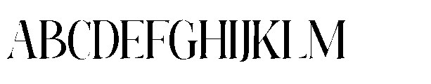 Elighina Solide  Italic Regular Font UPPERCASE