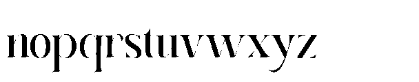 Elighina Solide  Regular Regular Font LOWERCASE