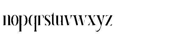 Elighina Solide  Scale Regular Font LOWERCASE