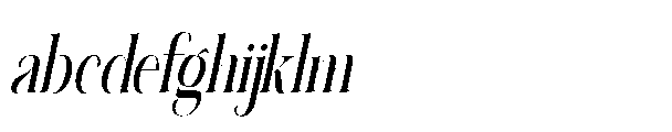 Elighina Solide  Scale Slant Regular FONT