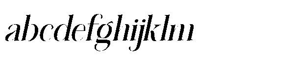 Elighina Solide  Slant Regular FONT
