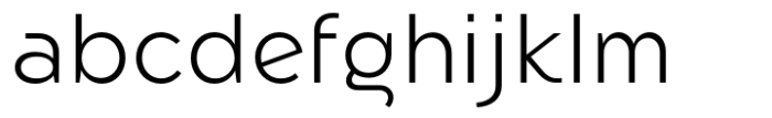 Eligra Light Font LOWERCASE