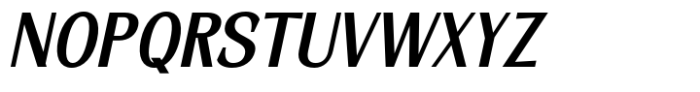 Elio & Oliver v2 Black italic Font UPPERCASE