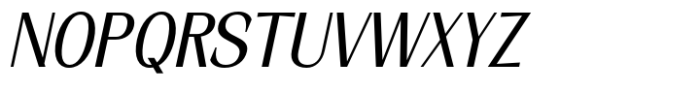 Elio & Oliver v2 Medium Italic Font UPPERCASE
