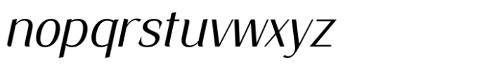 Elio & Oliver v2 Regular Italic Font LOWERCASE
