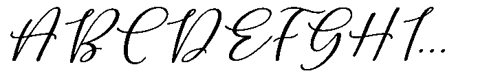 Eliora Journal Italic Font UPPERCASE