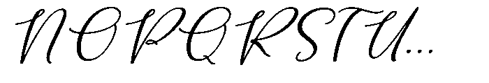 Eliora Journal Italic Font UPPERCASE