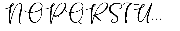 Eliora Journal Regular Font UPPERCASE