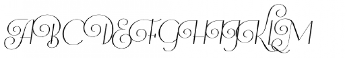 Elipses Italic Font UPPERCASE