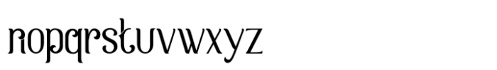 Elisabetha Font LOWERCASE