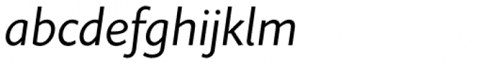 Elisar DT Infant Italic Font LOWERCASE