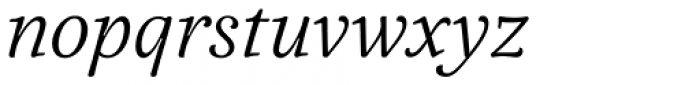 Elisetta Italic Font LOWERCASE