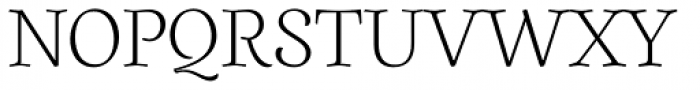 Elisetta Light Font UPPERCASE