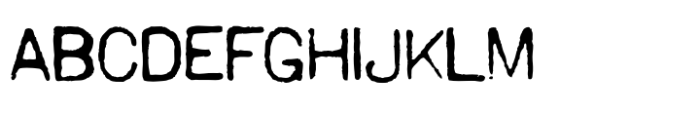 Elite Gothic AOE Font UPPERCASE