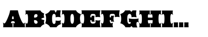 Elkdale Condensed Bold Font UPPERCASE