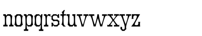 Elkdale Condensed Ex Light Font LOWERCASE