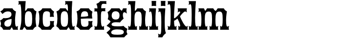 Elkdale Condensed Light Font LOWERCASE