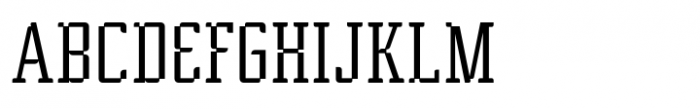 Elkysis Thin Font UPPERCASE
