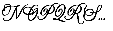 Ellegrin Script Font UPPERCASE