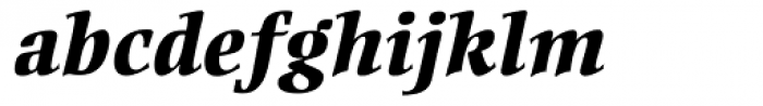 Ellington MT ExtraBold Italic Font LOWERCASE