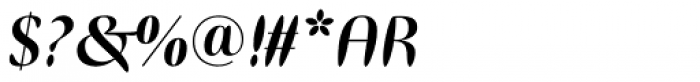 Ellipse Bold Italic Font OTHER CHARS