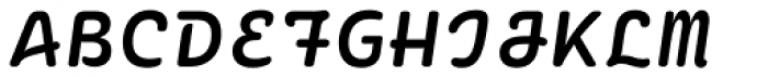 Ellograph CF Demi Bold Italic Font UPPERCASE