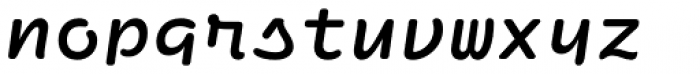 Ellograph CF Demi Bold Italic Font LOWERCASE