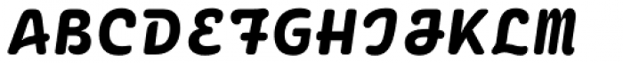 Ellograph CF Extra Bold Italic Font UPPERCASE