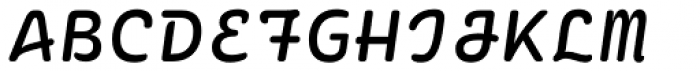 Ellograph CF Regular Italic Font UPPERCASE