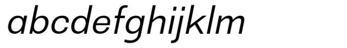 Ellora Regular Oblique Font LOWERCASE