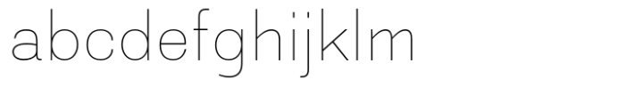 Ellora Thin Font LOWERCASE