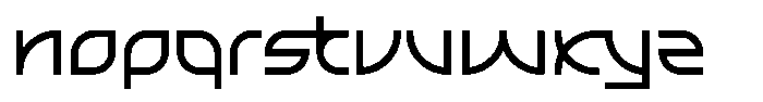 Elltaneixy Font LOWERCASE