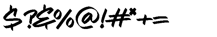 Ellweis Font OTHER CHARS