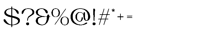 Elmaro Regular Font OTHER CHARS