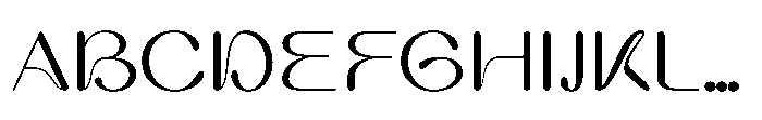 Elmaro Regular Font UPPERCASE