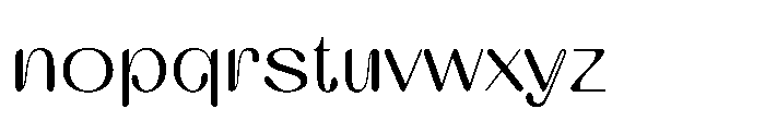 Elmaro Regular Font LOWERCASE