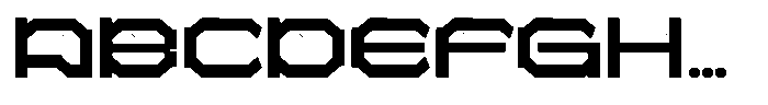 Elons Font UPPERCASE