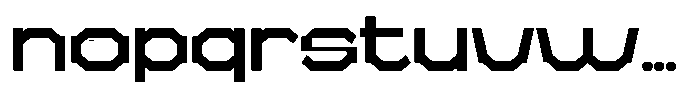 Elons Font LOWERCASE