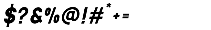 Eloque Bold Italic Font OTHER CHARS