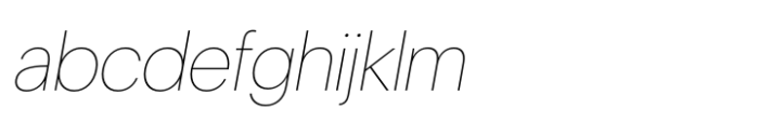Eloquia Display Hairline Italic FONT