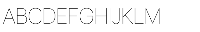 Eloquia Display Hairline Font UPPERCASE
